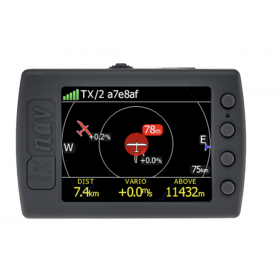 FlarmView in Flarm Radar mode