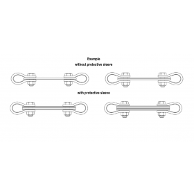 Protective sleeves for weak links